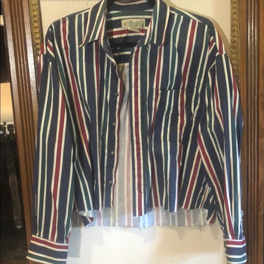 NATURAL ISSUE • vintage stripe shirt